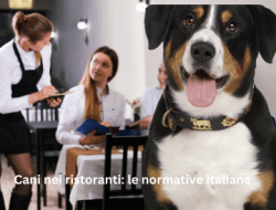 Cani nei ristoranti le normative italiane